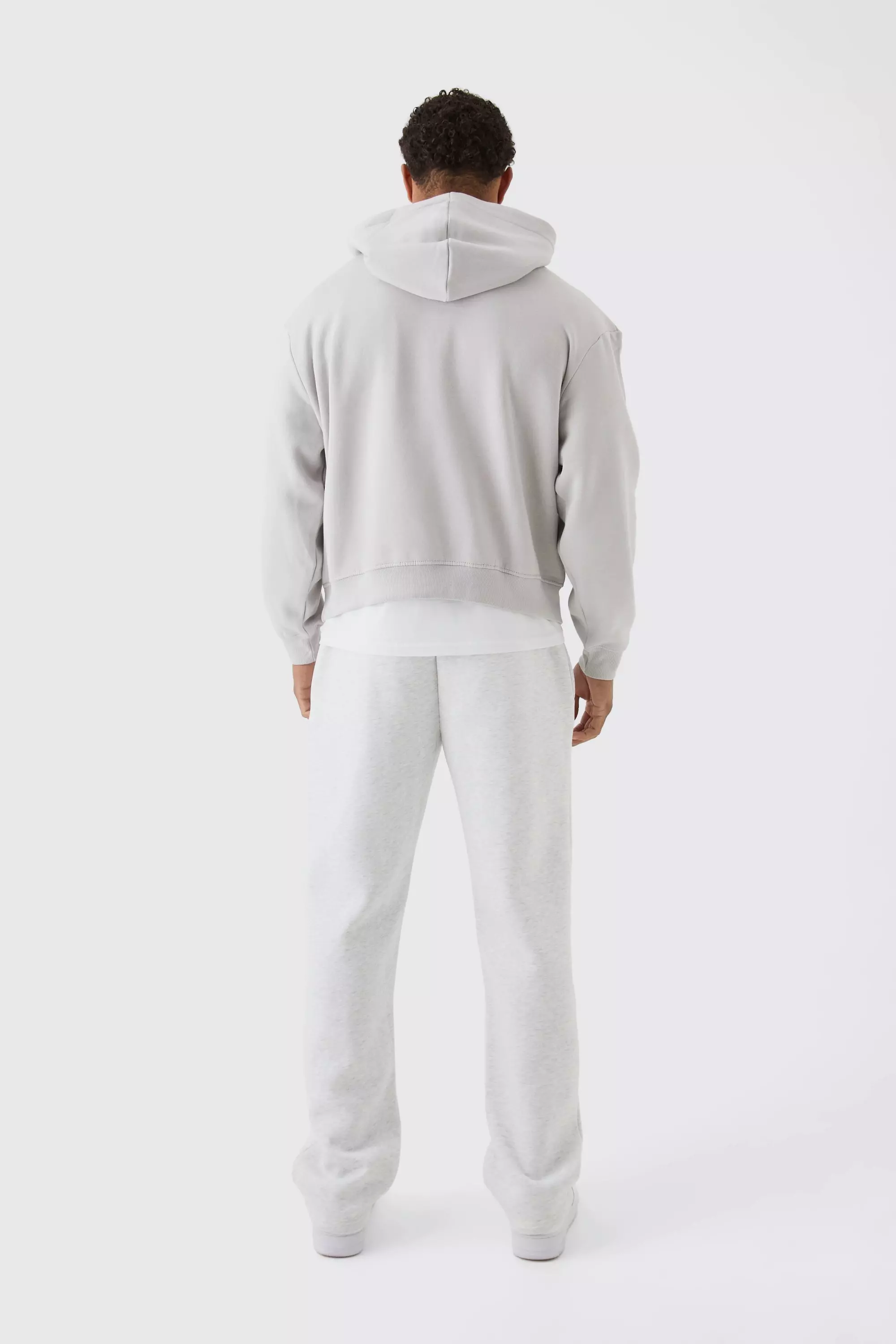 Oversized light grey online hoodie